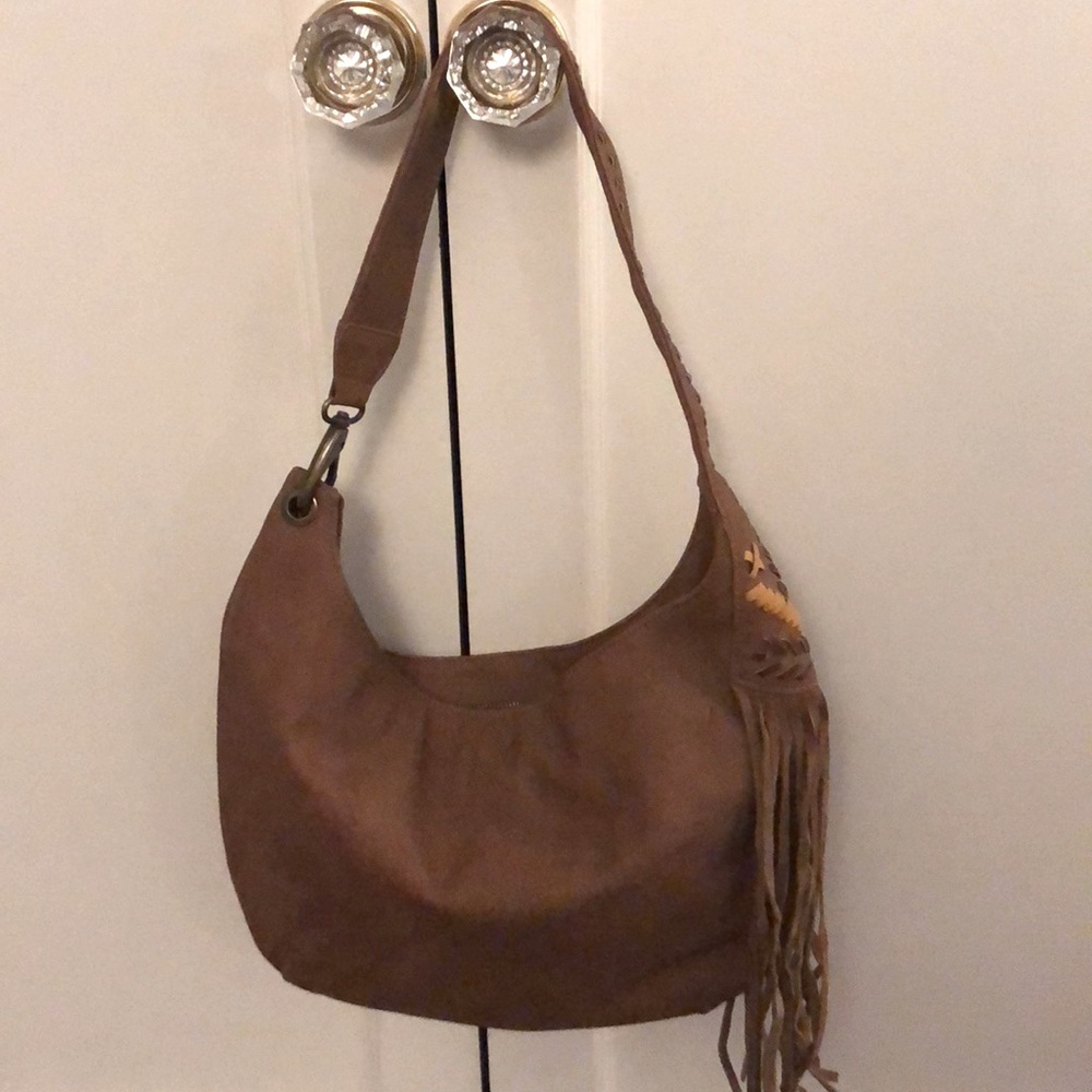 Steven by Steve Madden Brown Leather Tote